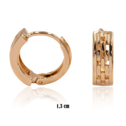 Kolczyki Xuping pozłacane 18k - MF35781