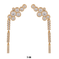 Kolczyki Xuping pozłacane 18k - MF35774