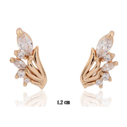 Kolczyki Xuping pozłacane 18k - MF35898