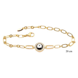 Bransoletka Xuping pozłacana 18k - MF35748