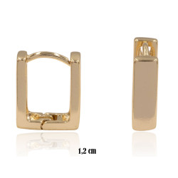 Kolczyki Xuping pozłacane 18k - MF35770