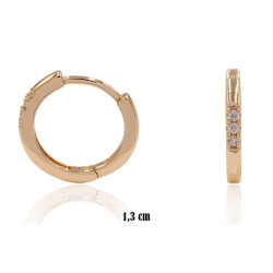 Kolczyki Xuping pozłacane 18k - MF35893
