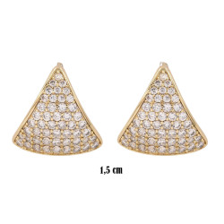 Kolczyki Xuping pozłacane 14k - MF35908