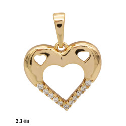 Przywieszka Xuping pozłacana 18k - MF36204