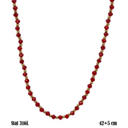 Naszyjnik Merebilo Stal 316L - MF32634G-3