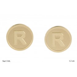 Kolczyki Xuping 14k Stal 316L - MF9099