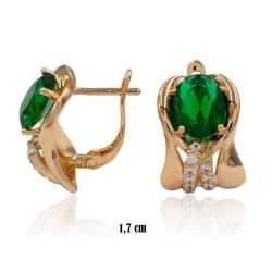 Kolczyki Xuping pozłacane 18k - MF36102-1