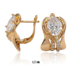 Kolczyki Xuping pozłacane 18k - MF36102-2