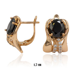 Kolczyki Xuping pozłacane 18k - MF36102-3