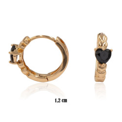 Kolczyki Xuping pozłacane 18k - MF36142
