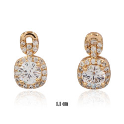Kolczyki Xuping pozłacane 18k - MF36145-1