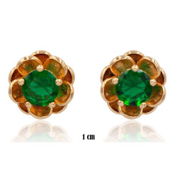 Kolczyki Xuping pozłacane 18k - MF36189-1