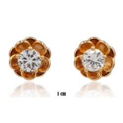 Kolczyki Xuping pozłacane 18k - MF36189-2