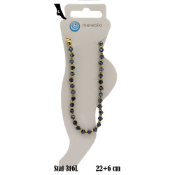 Bransoletka Merebilo na kostkę Stal 316L - MF32636G-1