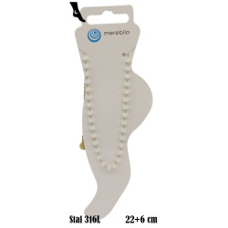 Bransoletka Merebilo na kostkę Stal 316L - MF32633G-4