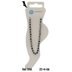 Bransoletka Merebilo na kostkę Stal 316L - MF32633G-3