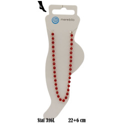 Bransoletka Merebilo na kostkę Stal 316L - MF32633G-2