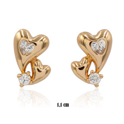 Kolczyki Xuping pozłacane 18k - MF36268