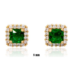 Kolczyki Xuping pozłacane 18k - MF36344-3