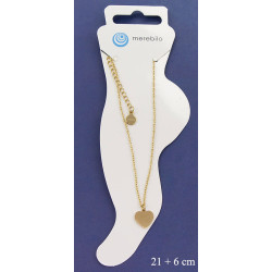 Bransoletka na kostkę Merebilo Stal 316L - MF30665-G6