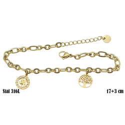 Bransoletka Xuping Stal 316L - MF33106-DP