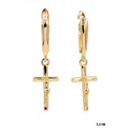 Kolczyki Xuping pozłacane 18k - MF12560