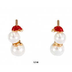 Kolczyki Xuping pozłacane 18k - MF12272
