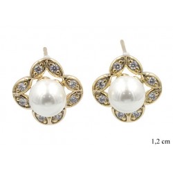 Kolczyki Xuping pozłacane 18k - MF11340