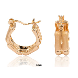 Kolczyki Xuping pozłacane 18k - MF11565