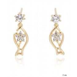 Kolczyki Xuping pozłacane 18k - MF11561
