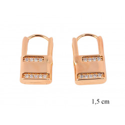 Kolczyki Xuping pozłacane 18k - MF12771
