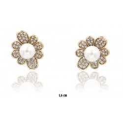 Kolczyki Xuping pozłacane 18k - MF12274
