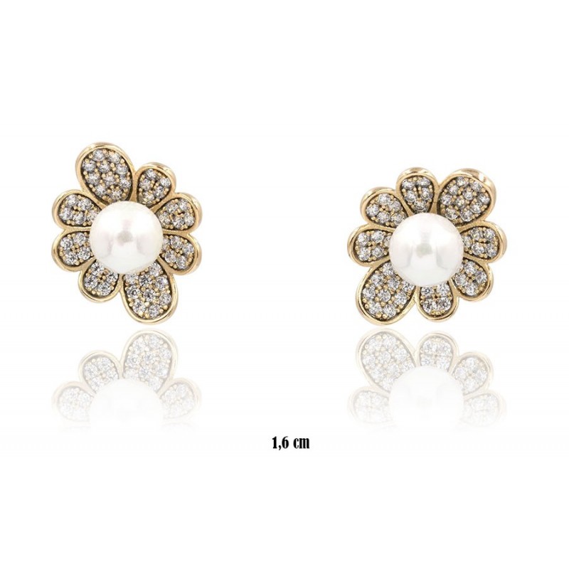 Kolczyki Xuping pozłacane 18k - MF12274