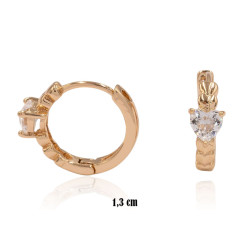 Kolczyki Xuping pozłacane 18k - MF36142