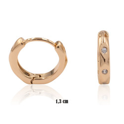 Kolczyki Xuping pozłacane 18k - MF36279