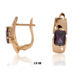 Kolczyki Xuping pozłacane 18k - MF36104
