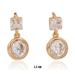 Kolczyki Xuping pozłacane 18k - MF36143