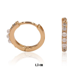 Kolczyki Xuping pozłacane 18k - MF36101