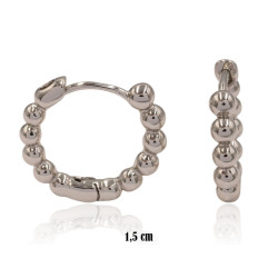 Kolczyki Xuping rodowane - MF36285
