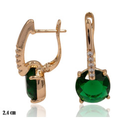 Kolczyki Xuping pozłacane 18k - MF36015
