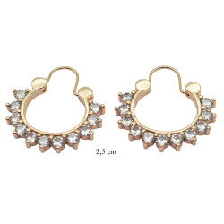 Kolczyki Xuping pozłacane 18k - MF25440