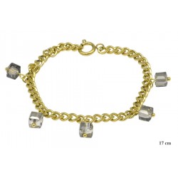 Bransoletka ze stali chirurgicznej Xuping 14k - MF7771