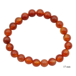 Bransoletka z kamieniami [naturalny karneol] - MF32477B