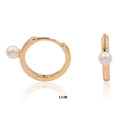 Kolczyki Xuping pozłacane 18k - MF13781