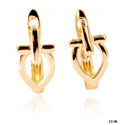 Kolczyki Xuping pozłacane 18k - MF13812