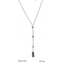 Naszyjnik Xuping Stal 316L rodowany - MF18434