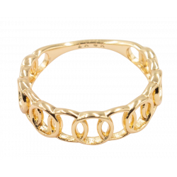 Pierścionek Xuping pozłacany 18k - MF15741