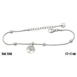 Bransoletka Xuping Stal 316L - MF33591-AP