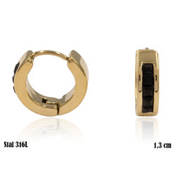 Kolczyki Xuping Stal 316L - MF36557
