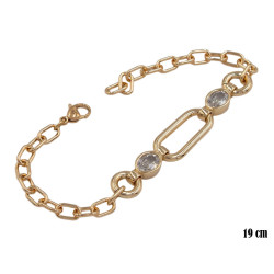 Bransoletka Xuping pozłacana 18k - MF38154